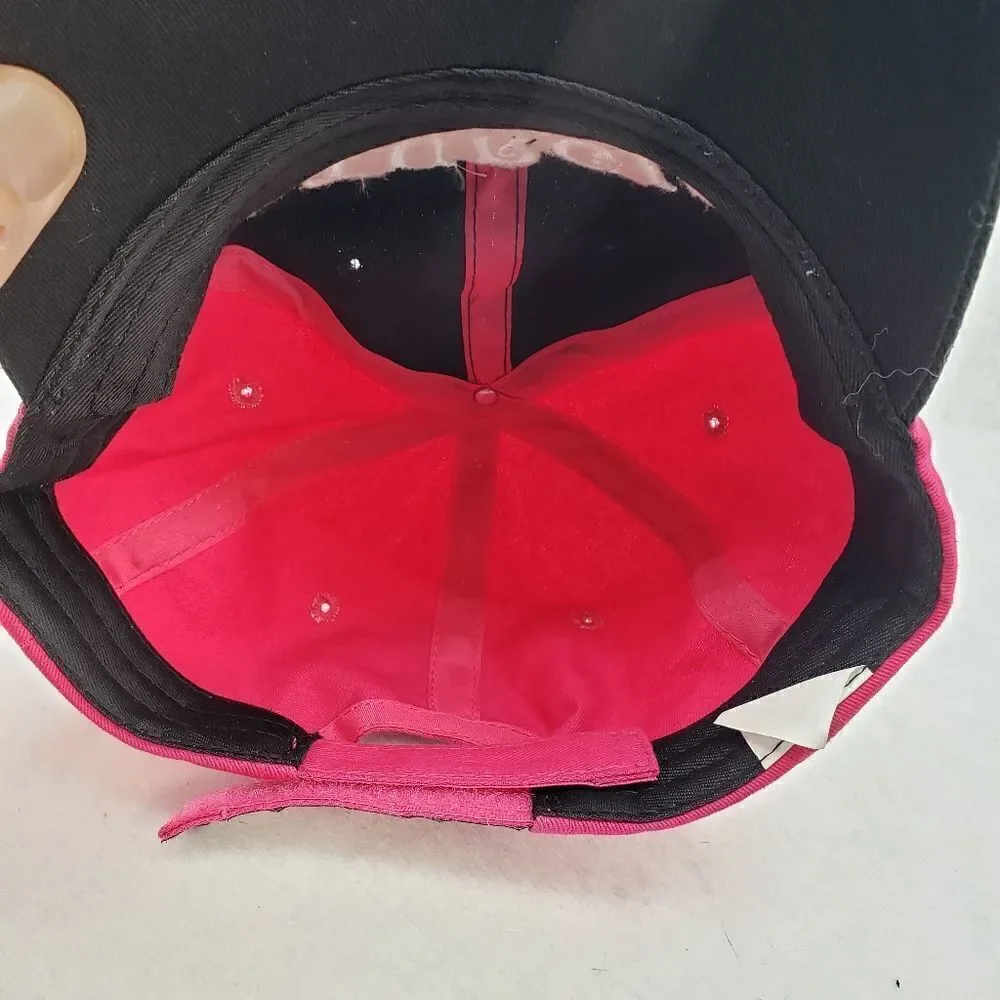 Sturgis Motorcycle Hills Ralley cap hat 2018 womens pink black butterfly 78